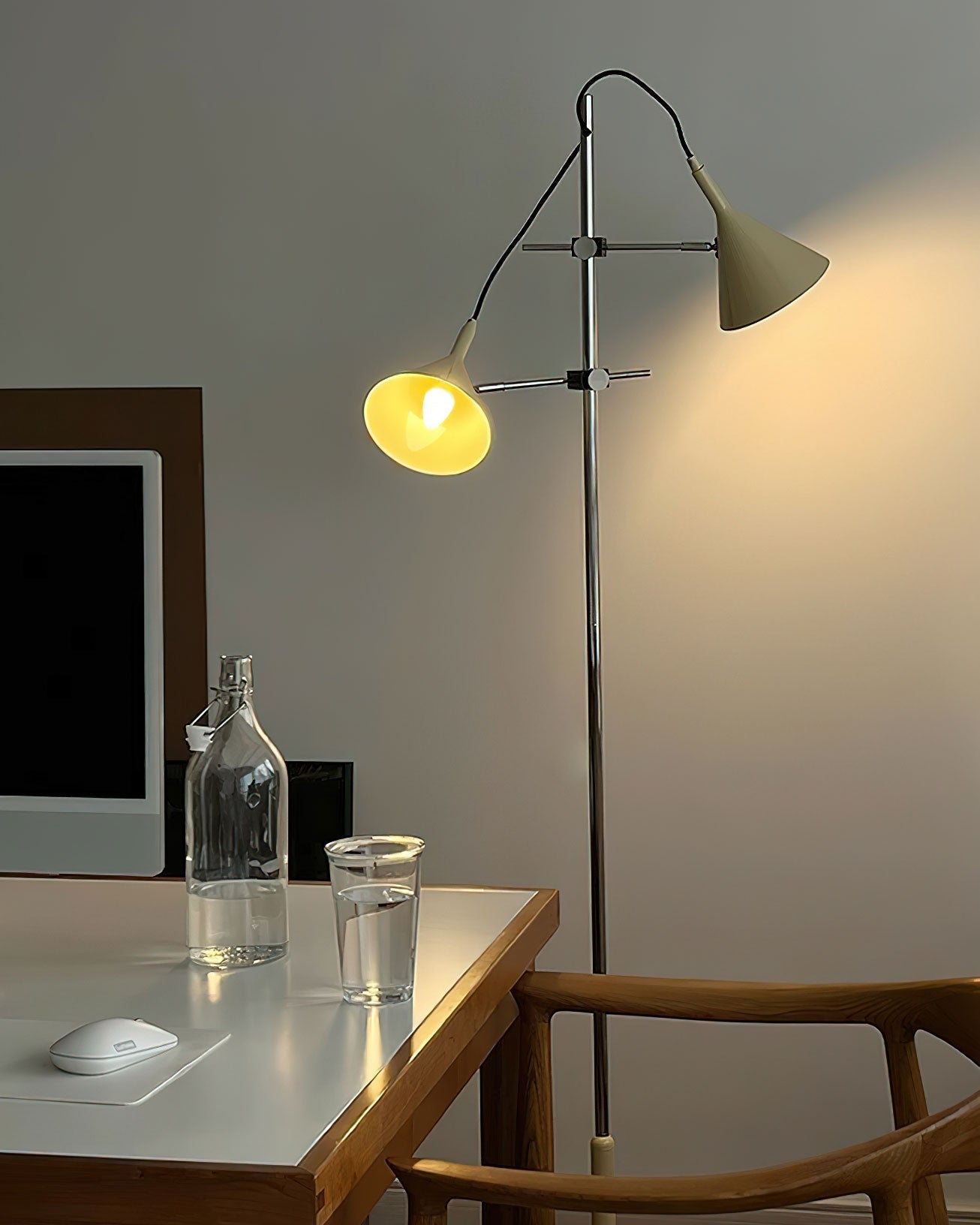 Double Bar Floor Light 9.8", Floor Lamp, detail 14