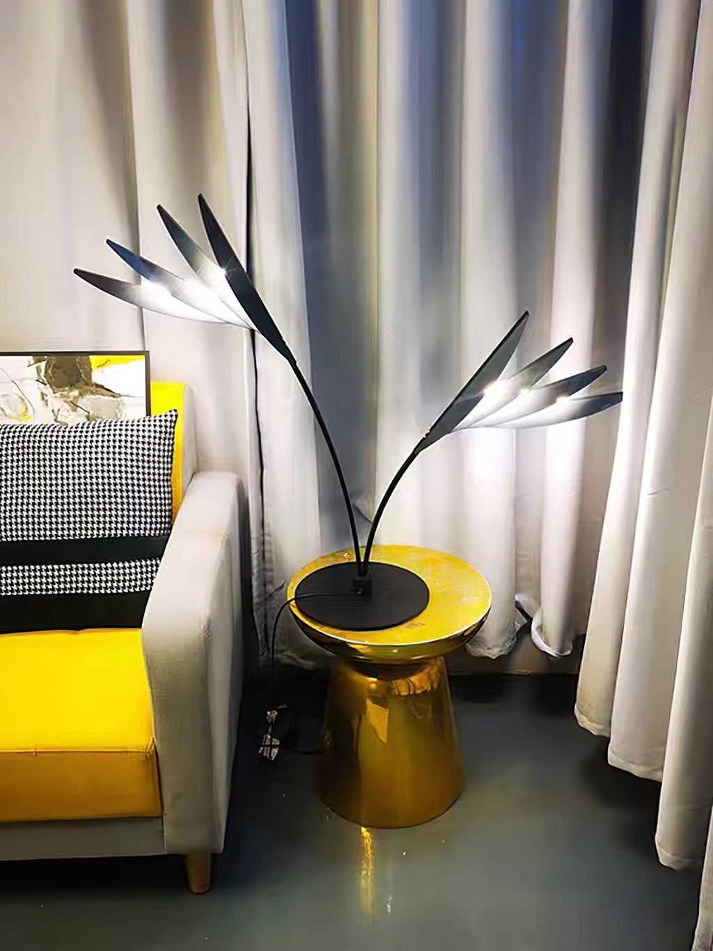 Double Leaf Table Light, Bedside Table Lamp, detail 12