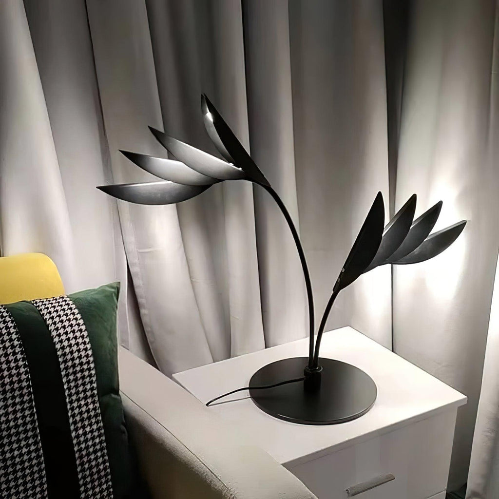 Double Leaf Table Light, Bedside Table Lamp, detail 3