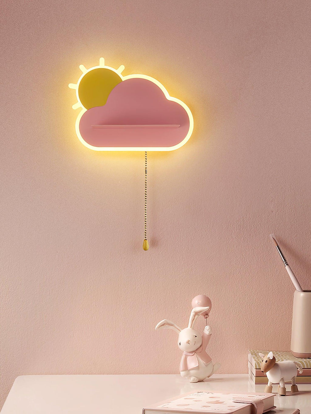 Dreamier Cloud Wall Light, Bedroom Wall Sconce, detail 7