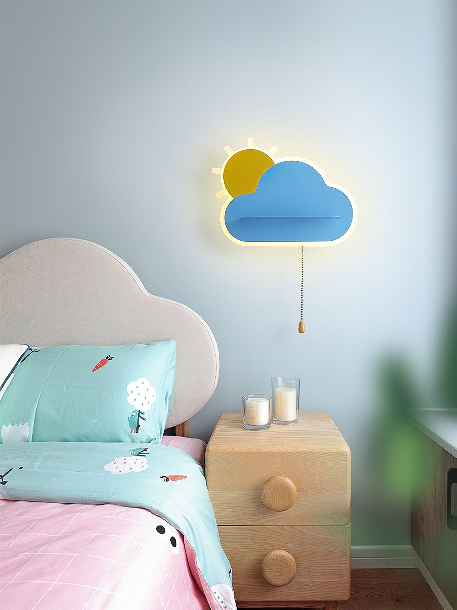 Dreamier Cloud Wall Light, Bedroom Wall Sconce, detail 8