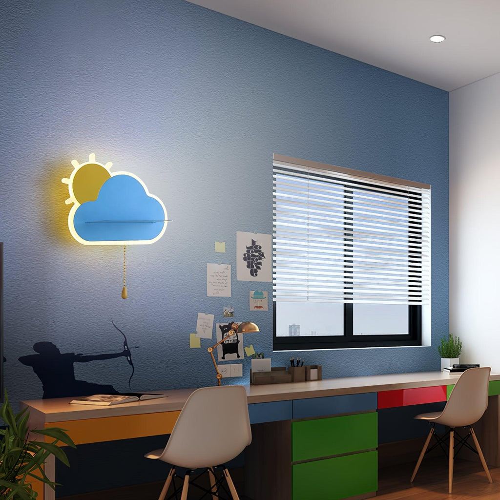 Dreamier Cloud Wall Light, Bedroom Wall Sconce, detail 5