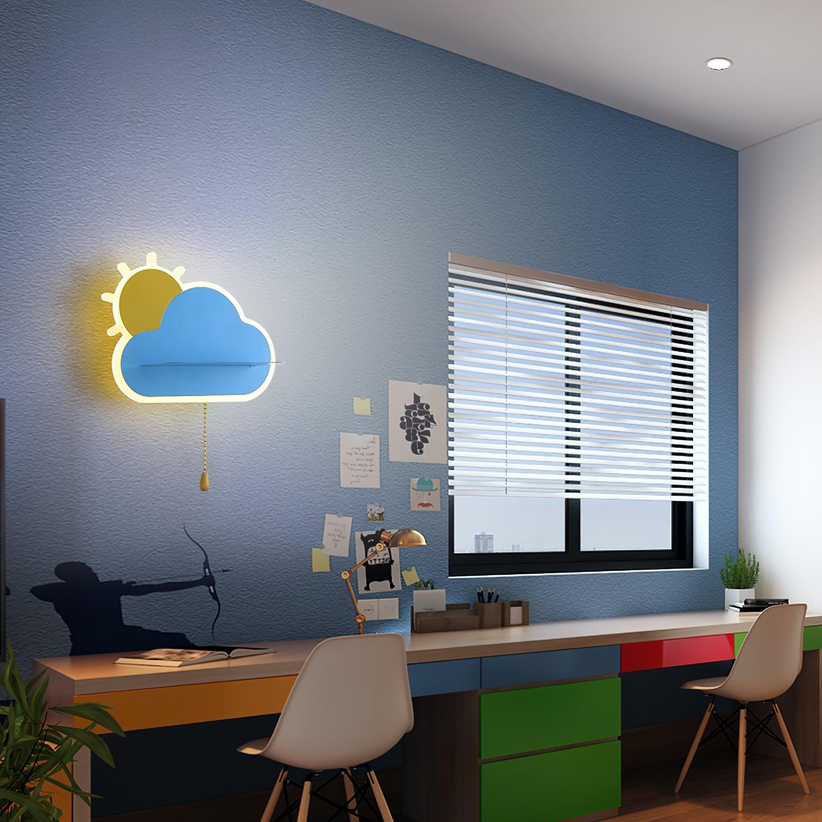 Dreamier Cloud Wall Light, Bedroom Wall Sconce, detail 5