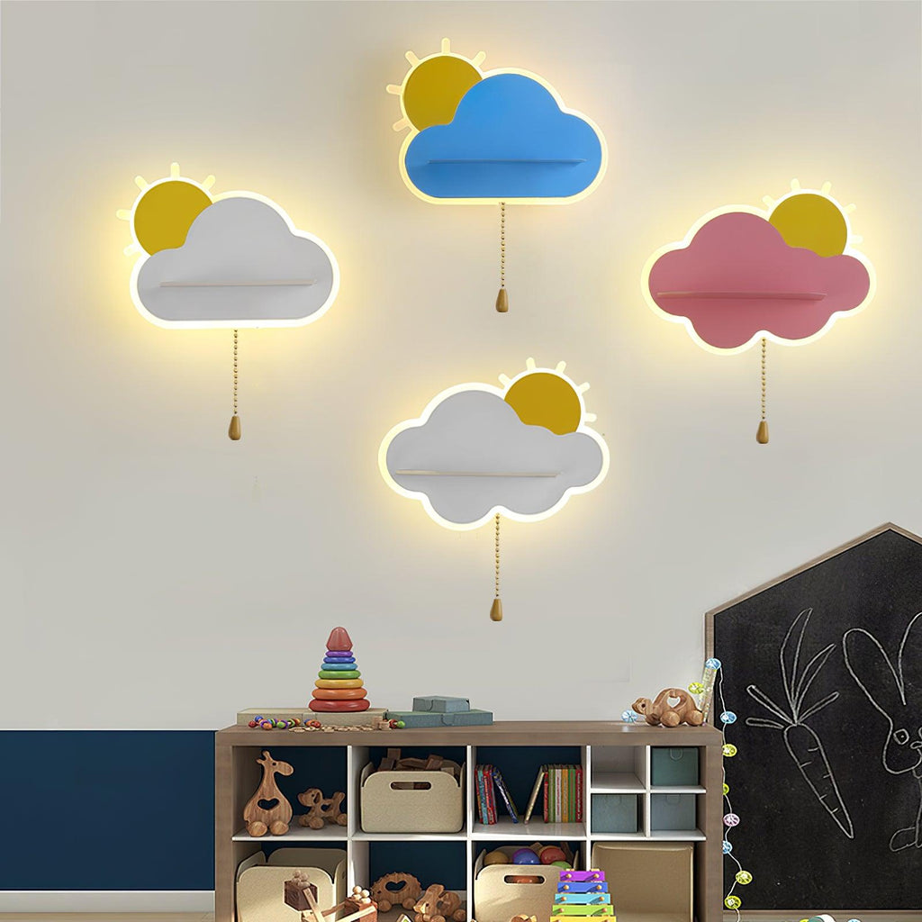 Dreamier Cloud Wall Light, Bedroom Wall Sconce, detail 6