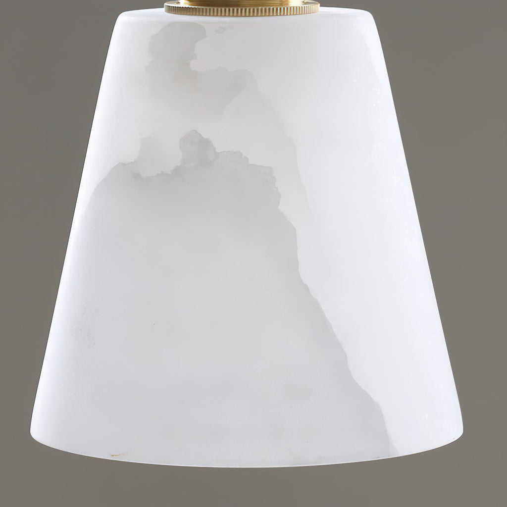 Droplet Alabaster Wall Light, Hardwired Wall Sconce, detail 15