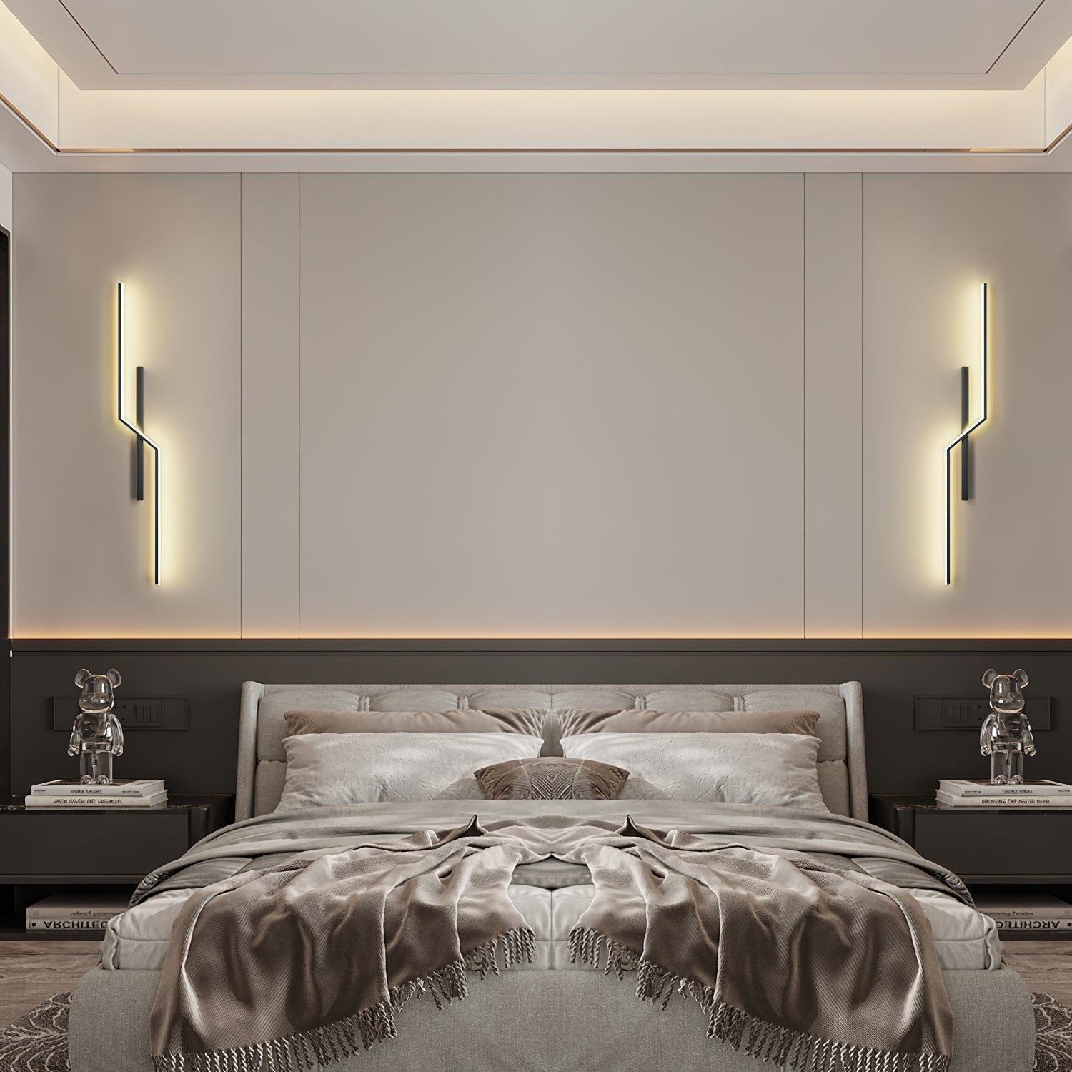 Echelon Rechargeable Wall Light, Bedroom Wall Sconce, detail 3