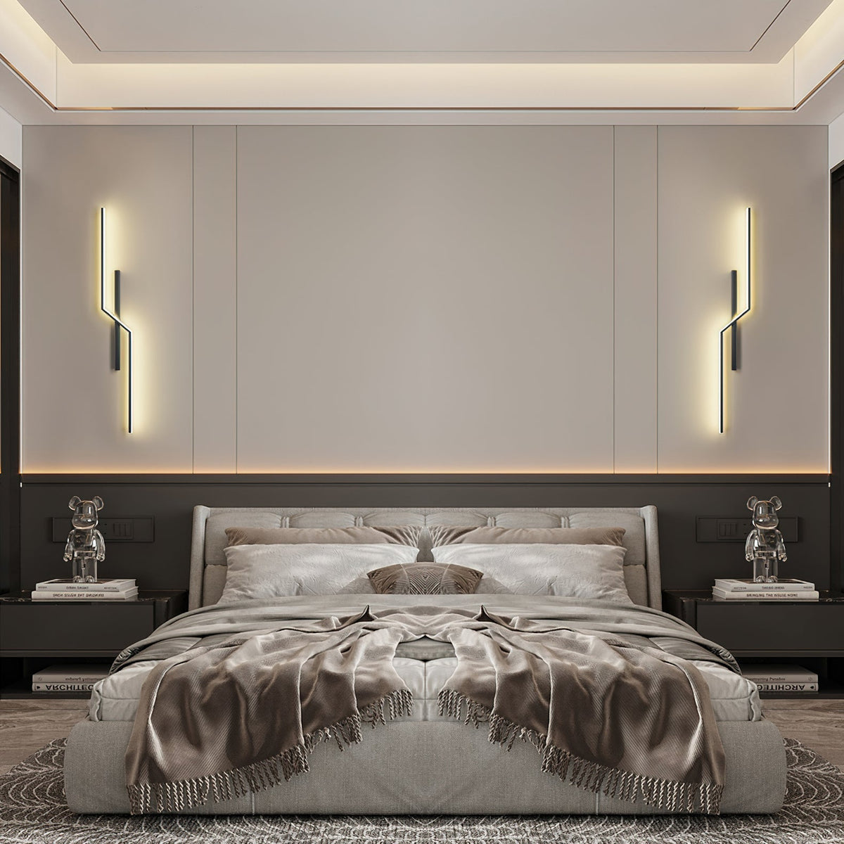 Echelon Rechargeable Wall Light, Bedroom Wall Sconce, detail 2