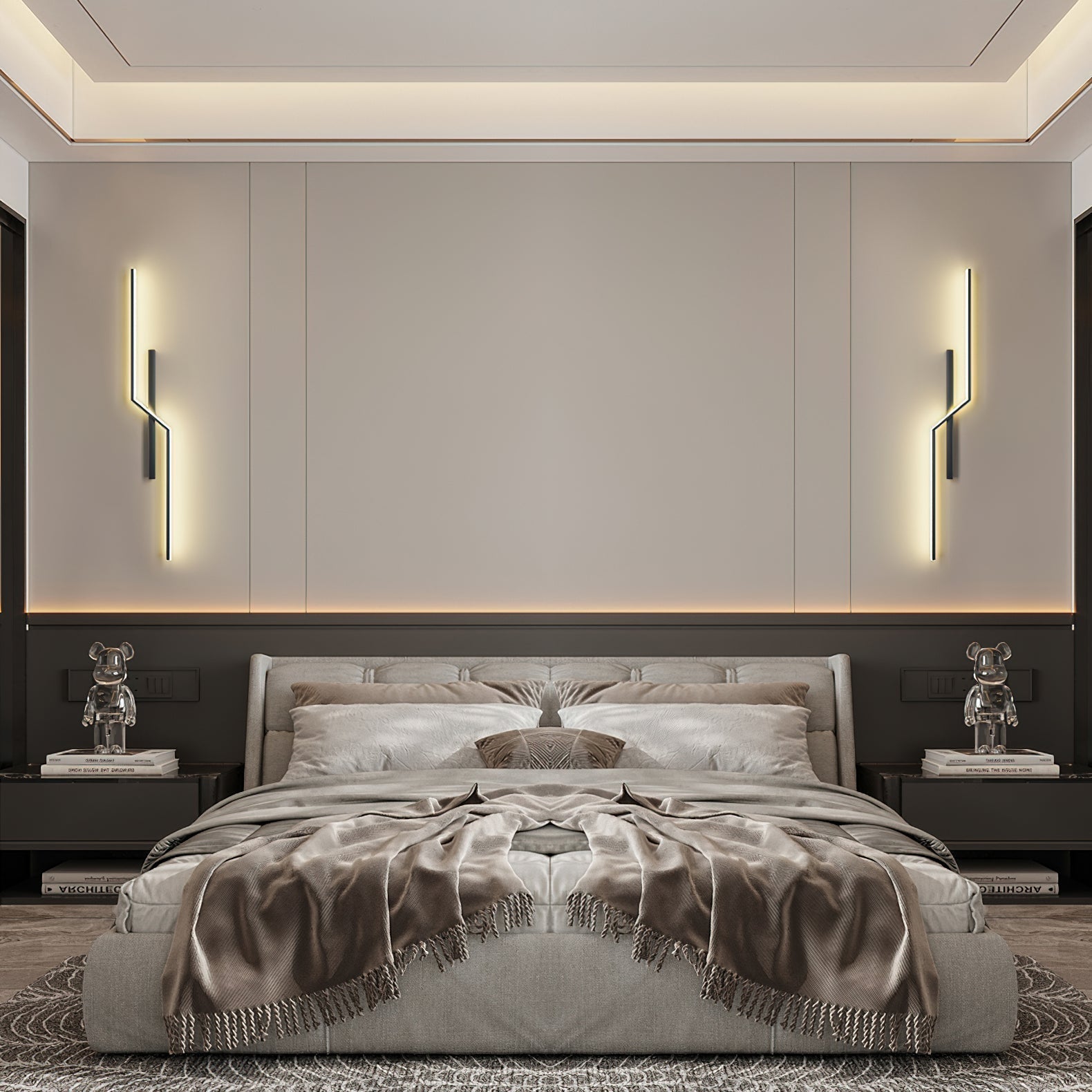 Echelon Rechargeable Wall Light, Bedroom Wall Sconce, detail 2
