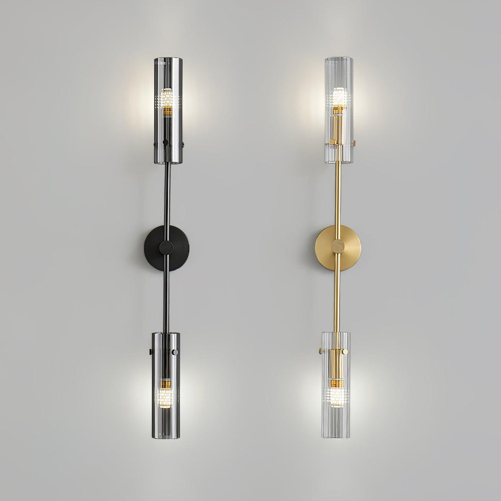 Eclat Vertica Wall Light, Hardwired Wall Sconce, detail 15