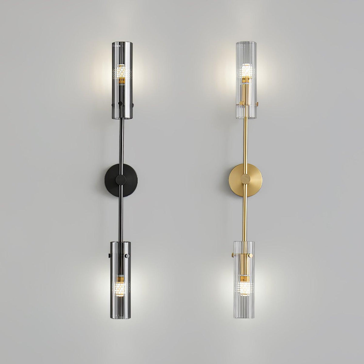 Eclat Vertica Wall Light, Hardwired Wall Sconce, detail 15