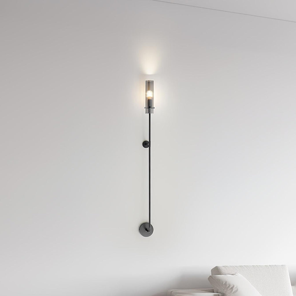 Eclat Vertica Wall Light, Hardwired Wall Sconce, detail 4
