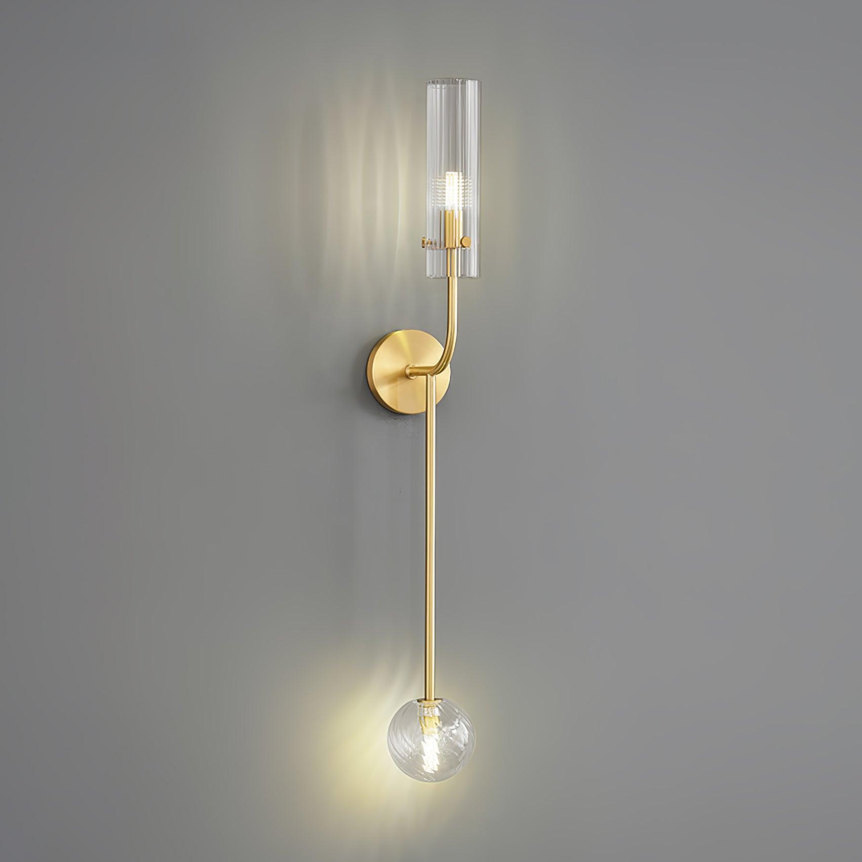 Eclat Vertica Wall Light, Hardwired Wall Sconce, detail 20