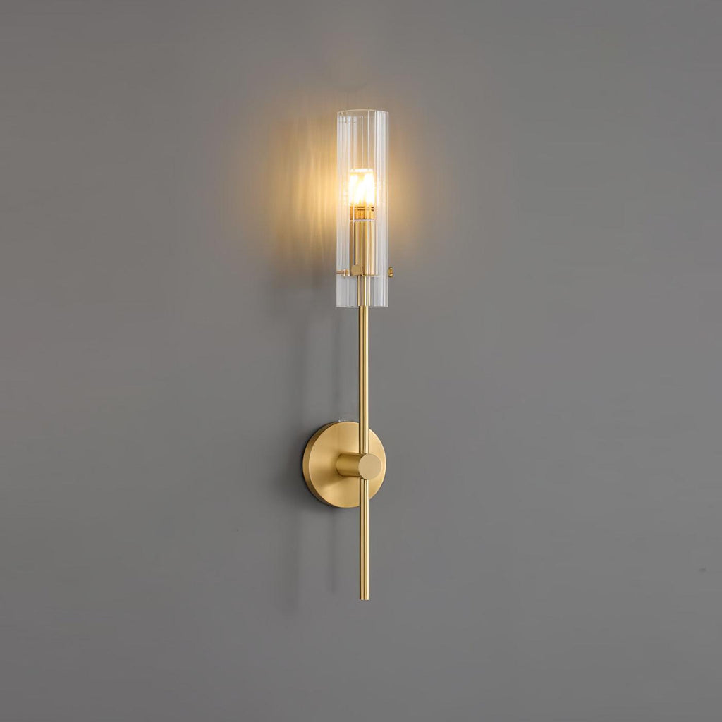 Eclat Vertica Wall Light, Hardwired Wall Sconce, detail 6