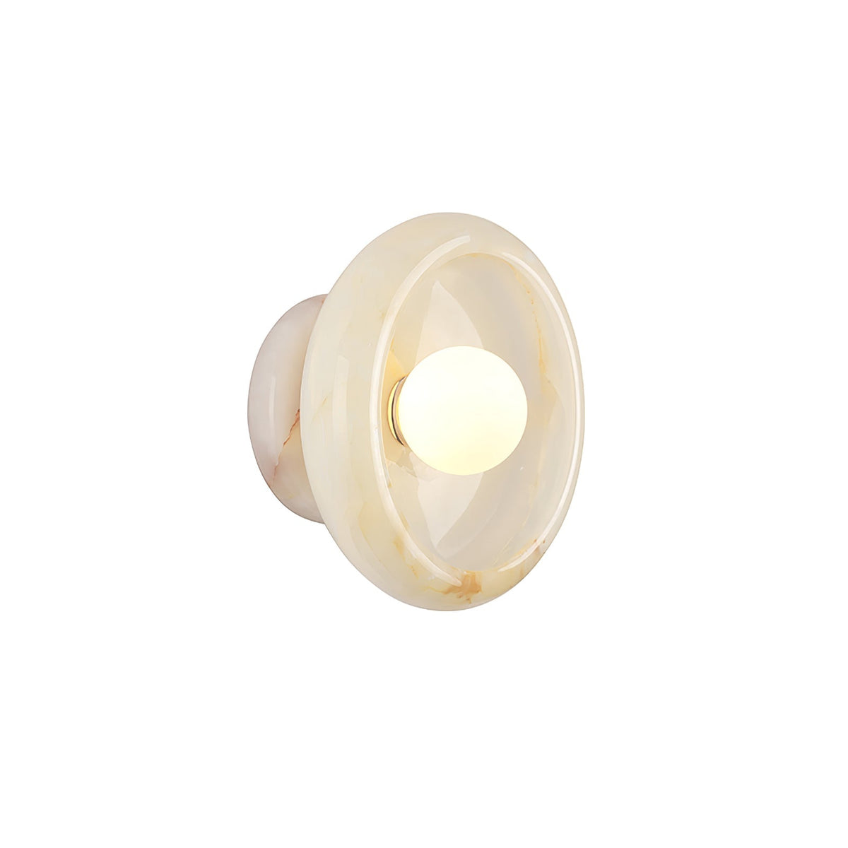 Eclipse Jade Wall Light, Hardwired Wall Sconce, detail 18