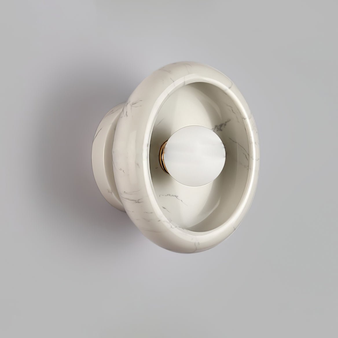 Eclipse Jade Wall Light, Hardwired Wall Sconce, detail 4