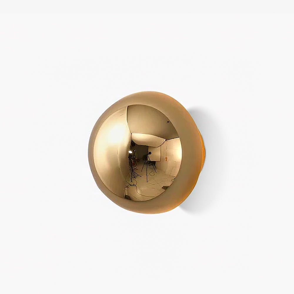 Aurum Sphere Wall Light, Hardwired Wall Sconce, detail 2