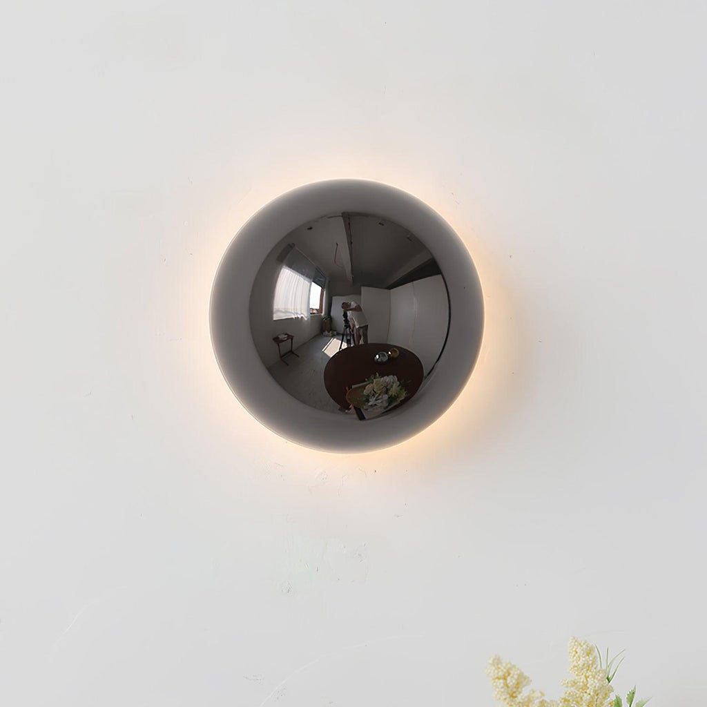 Aurum Sphere Wall Light, Hardwired Wall Sconce, detail 12