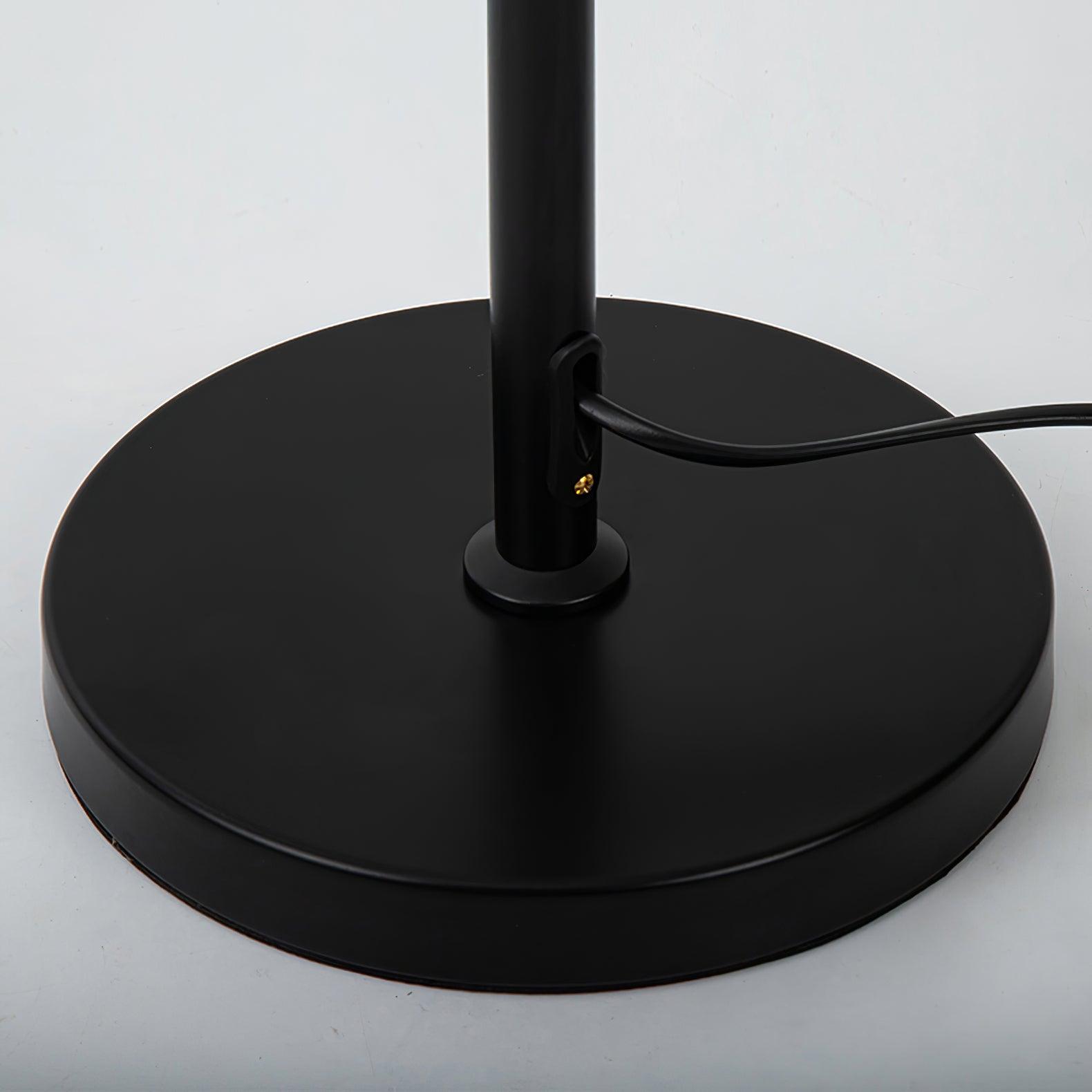 Eclipse Walnut Floor Light 11.8", Floor Lamp, detail 14