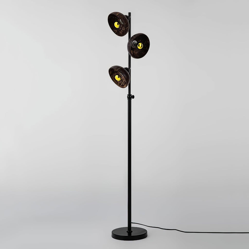 Eclipse Walnut Floor Light 11.8", Floor Lamp, detail 8