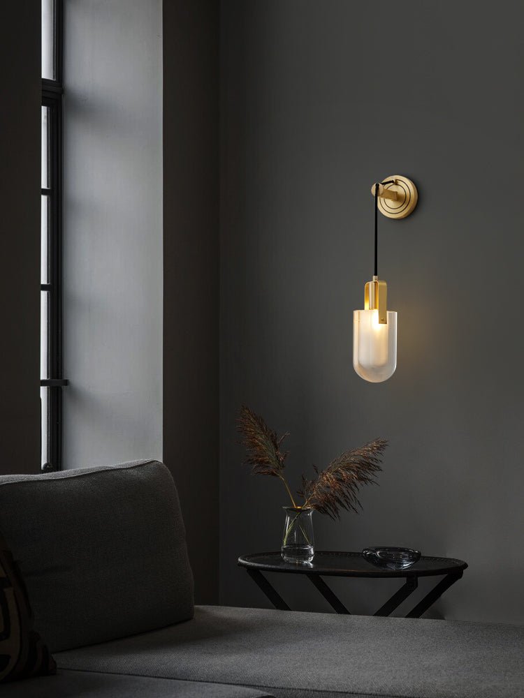 Ecliptique Series Wall Light, Hardwired Wall Sconce, detail 8