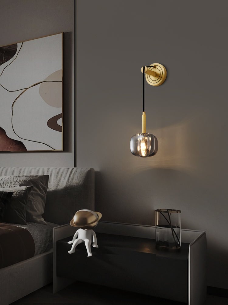 Ecliptique Series Wall Light, Hardwired Wall Sconce, detail 9
