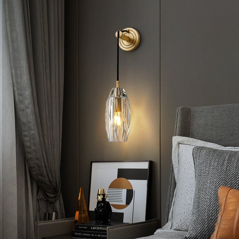 Ecliptique Series Wall Light, Hardwired Wall Sconce, detail 2