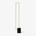 Edge Floor Light, Floor Lamp, Metal, L 10.8″ x H 63″
