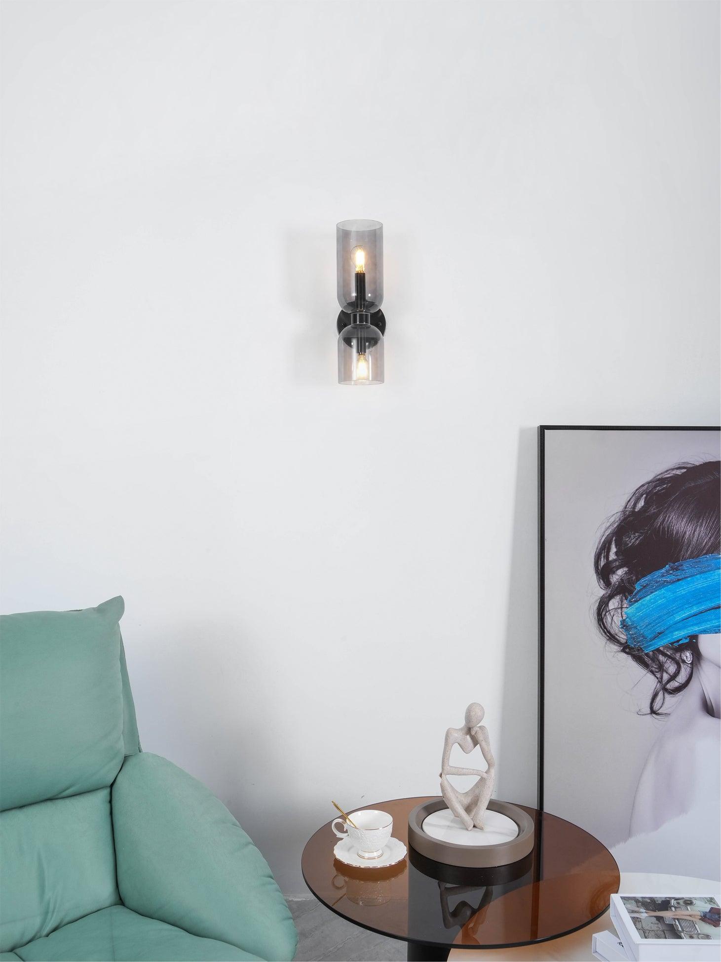 Edie Wall Light - Φ 4.7 x H 13.8 Brass, Hardwired Wall Sconce, detail 20