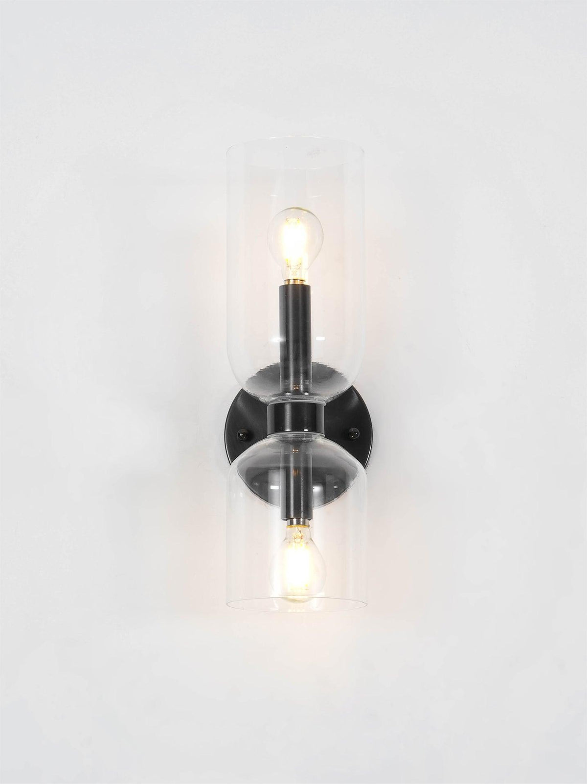 Edie Wall Light - Dia 12cm x H 35cm Brass, Hardwired Wall Sconce, detail 35