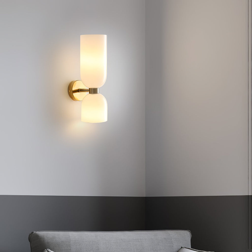 Edie Wall Light - Φ 4.7 x H 13.8 Brass, Hardwired Wall Sconce, detail 8