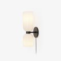 Edie Plug-In Wall Light, Plug-In Wall Sconce, Brass, Φ 4.7 X H 13.8