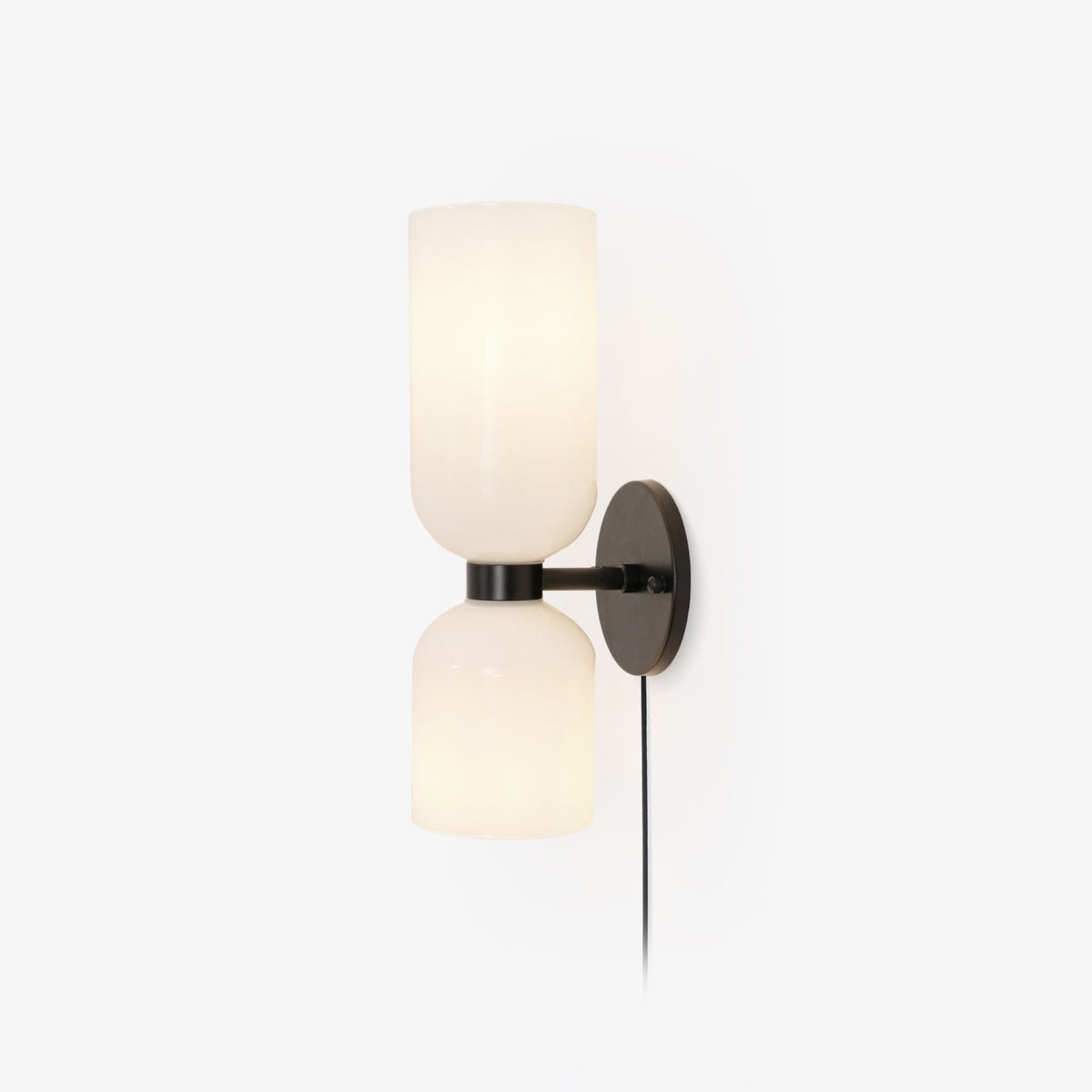 Edie Plug-In Wall Light, Plug-In Wall Sconce, Brass, Φ 4.7 X H 13.8