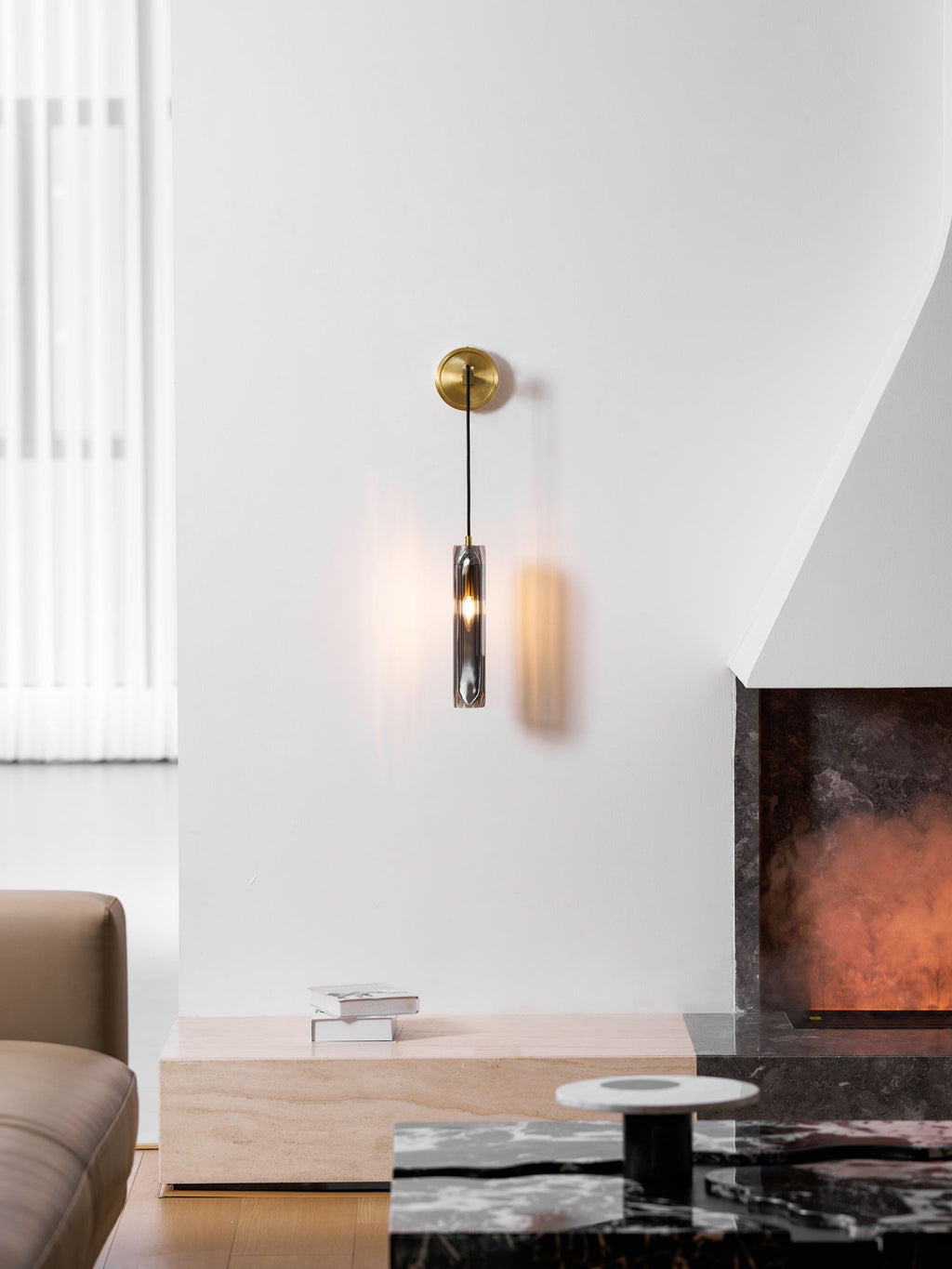 Ecliptique Series Wall Light, Hardwired Wall Sconce, detail 61