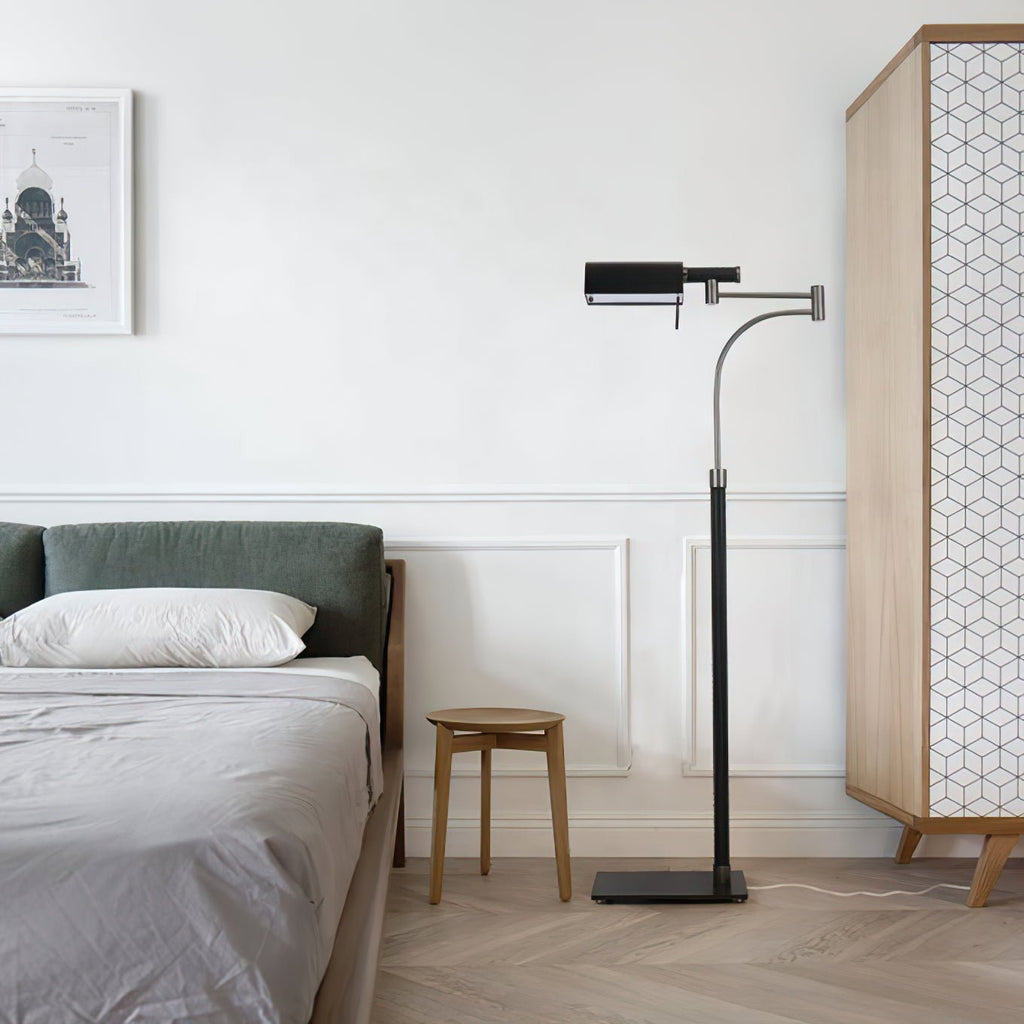 Edwin Task Standing Floor Light, Floor Lamp, detail 5