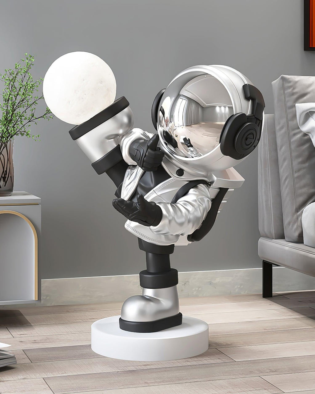 Effort Astronaut Built-in Battery Floor Light, Floor Lamp, detail 3