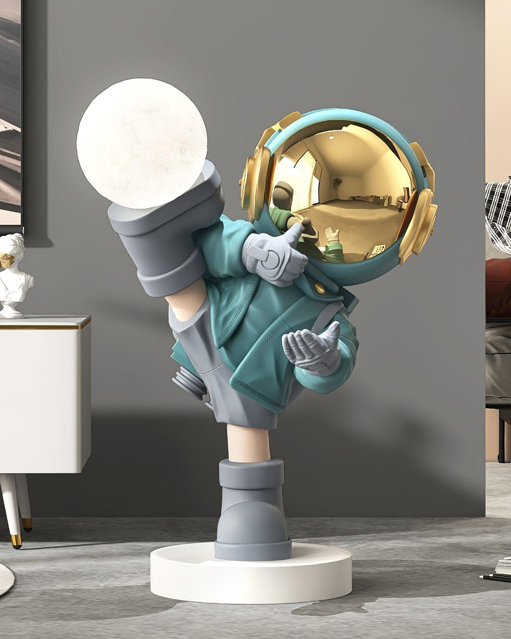 Effort Astronaut Built-in Battery Floor Light, Floor Lamp, detail 2