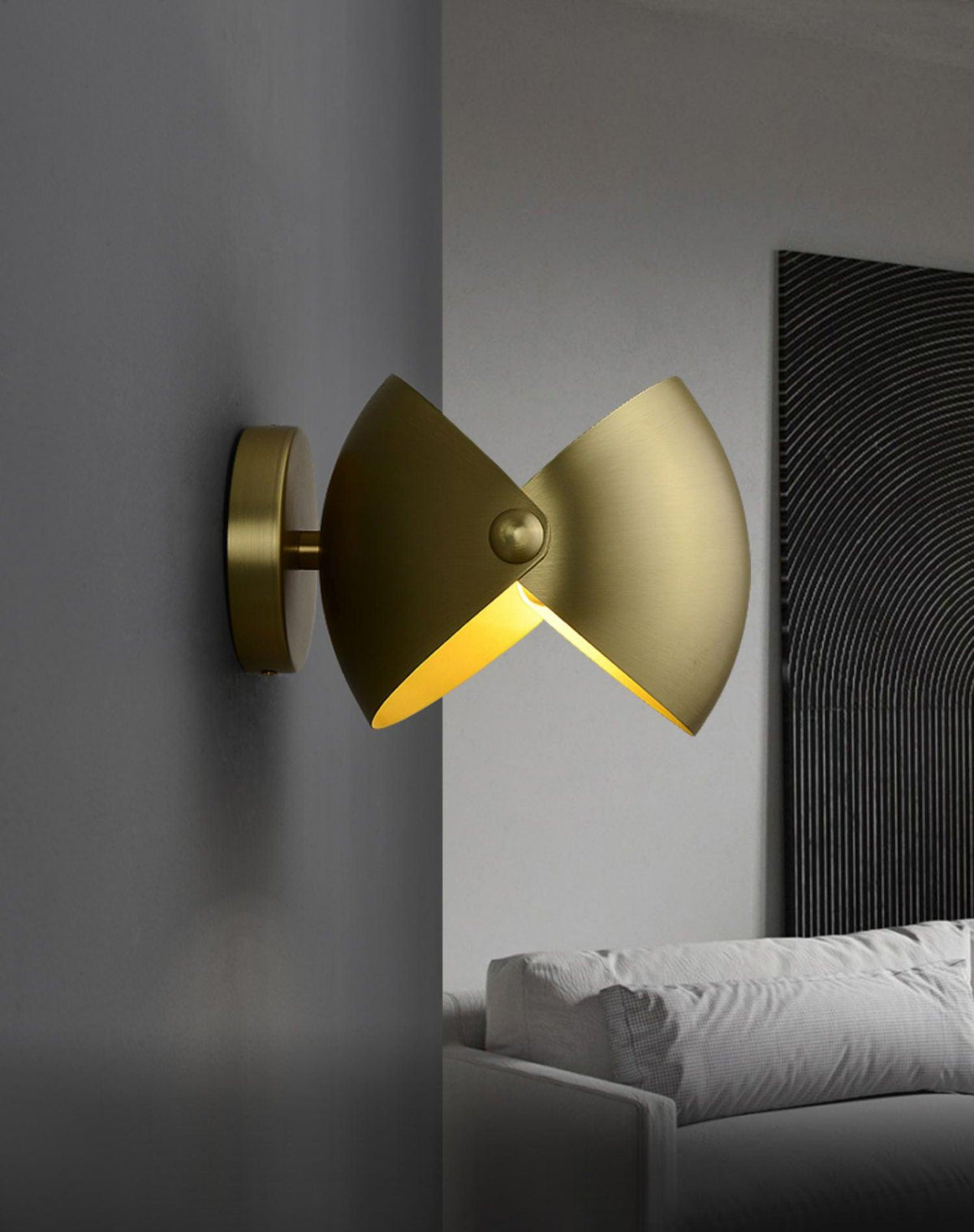 Eirene Wall Light, Bedroom Wall Sconce, detail 3
