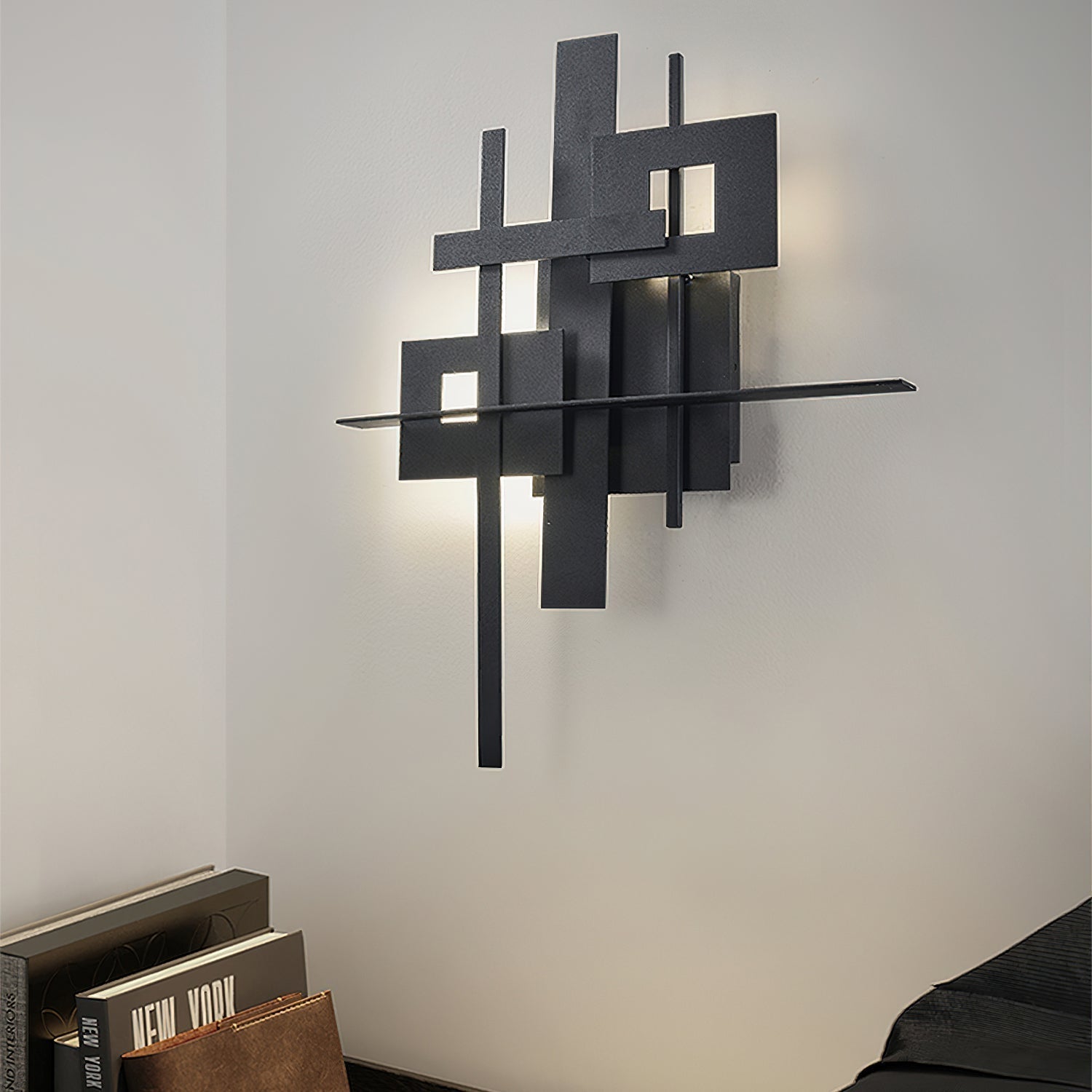 Eithne Planar Wall Light, Hardwired Wall Sconce, detail 3