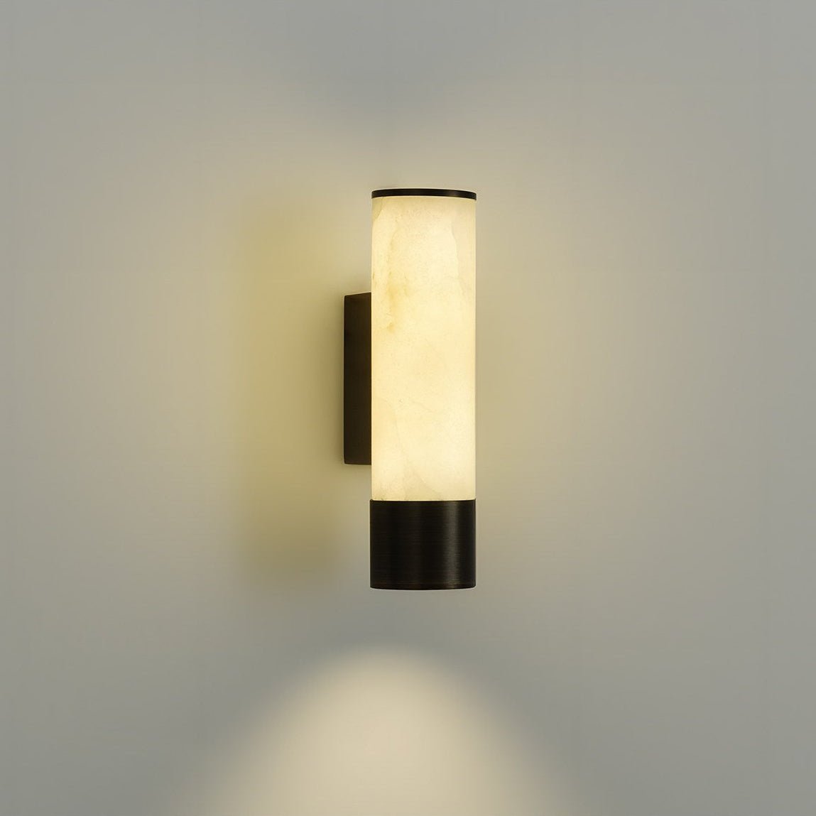 Elara Alabaster Wall Light, Hardwired Wall Sconce, detail 7
