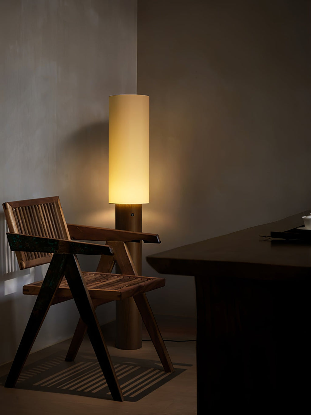 Elara Wood Floor Light, Floor Lamp, detail 4