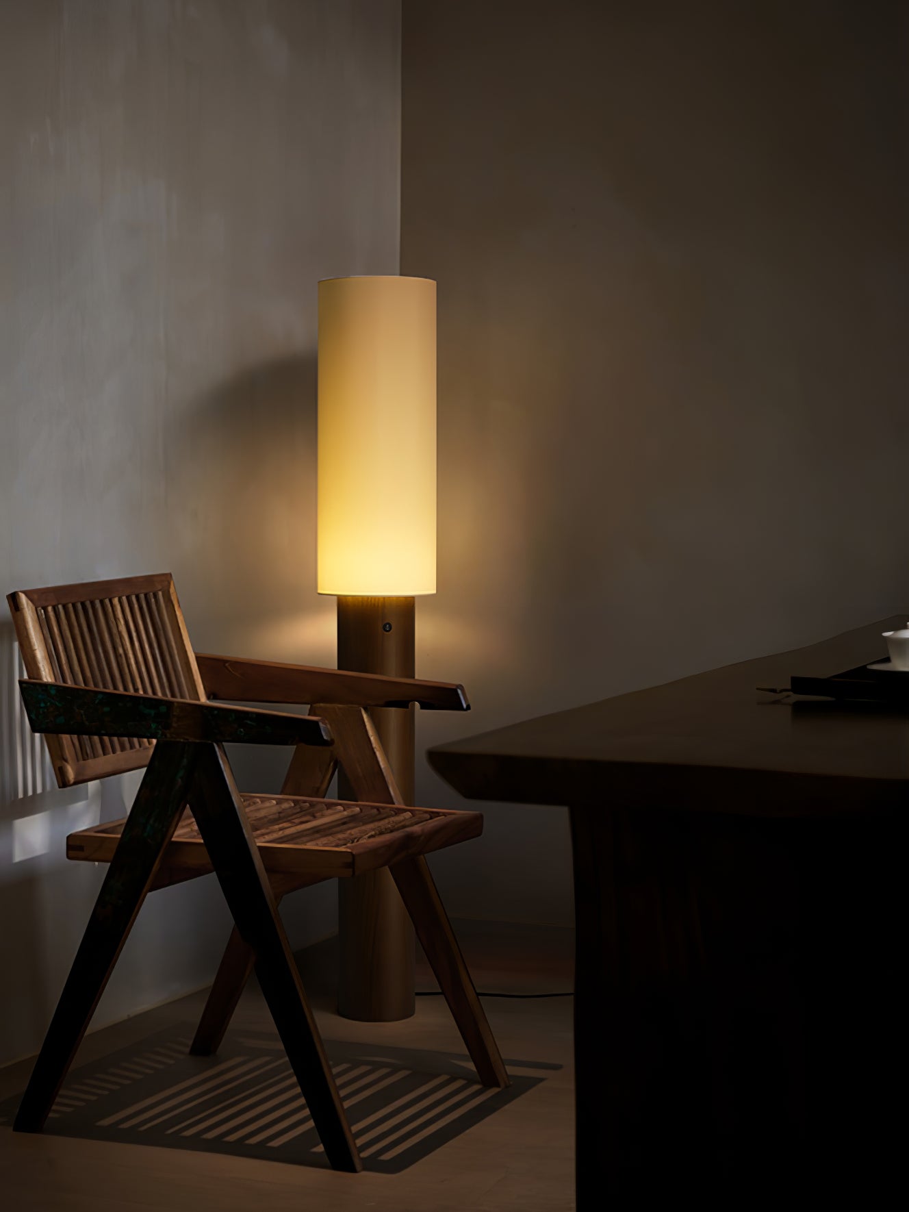Elara Wood Floor Light, Floor Lamp, detail 4