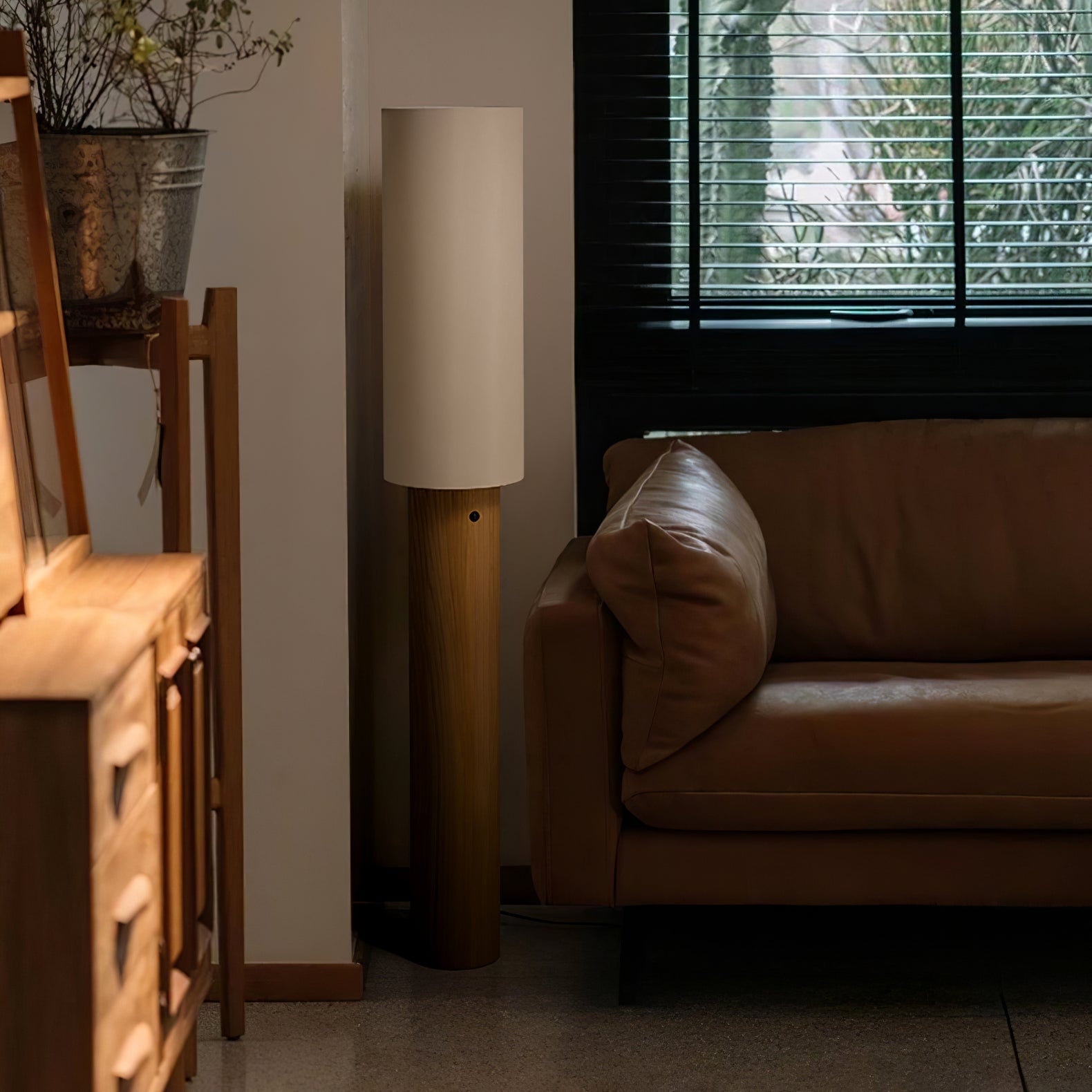Elara Wood Floor Light, Floor Lamp, detail 7