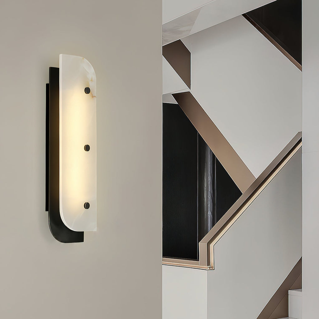 Elaris Alabaster Wall Light - Wall Lamp, Hardwired Wall Sconce, detail 7