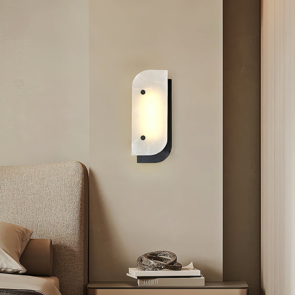 Elaris Alabaster Wall Light - Wall Lamp, Hardwired Wall Sconce, detail 5