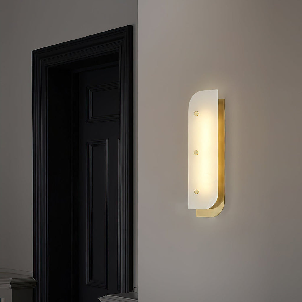 Elaris Alabaster Wall Light - Wall Lamp, Hardwired Wall Sconce, detail 8