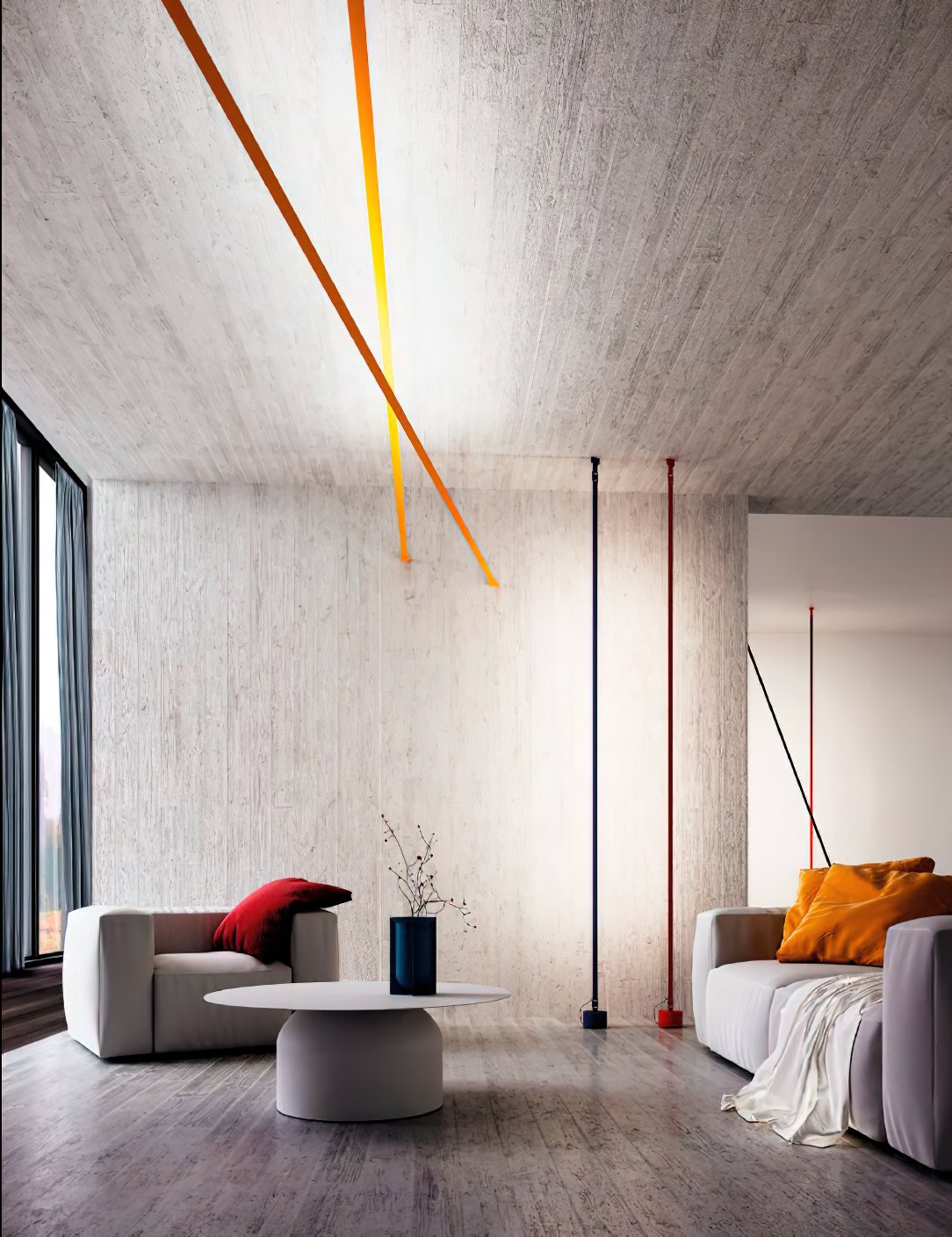Elastica Arbitrary Floor Light, Floor Lamp, detail 14