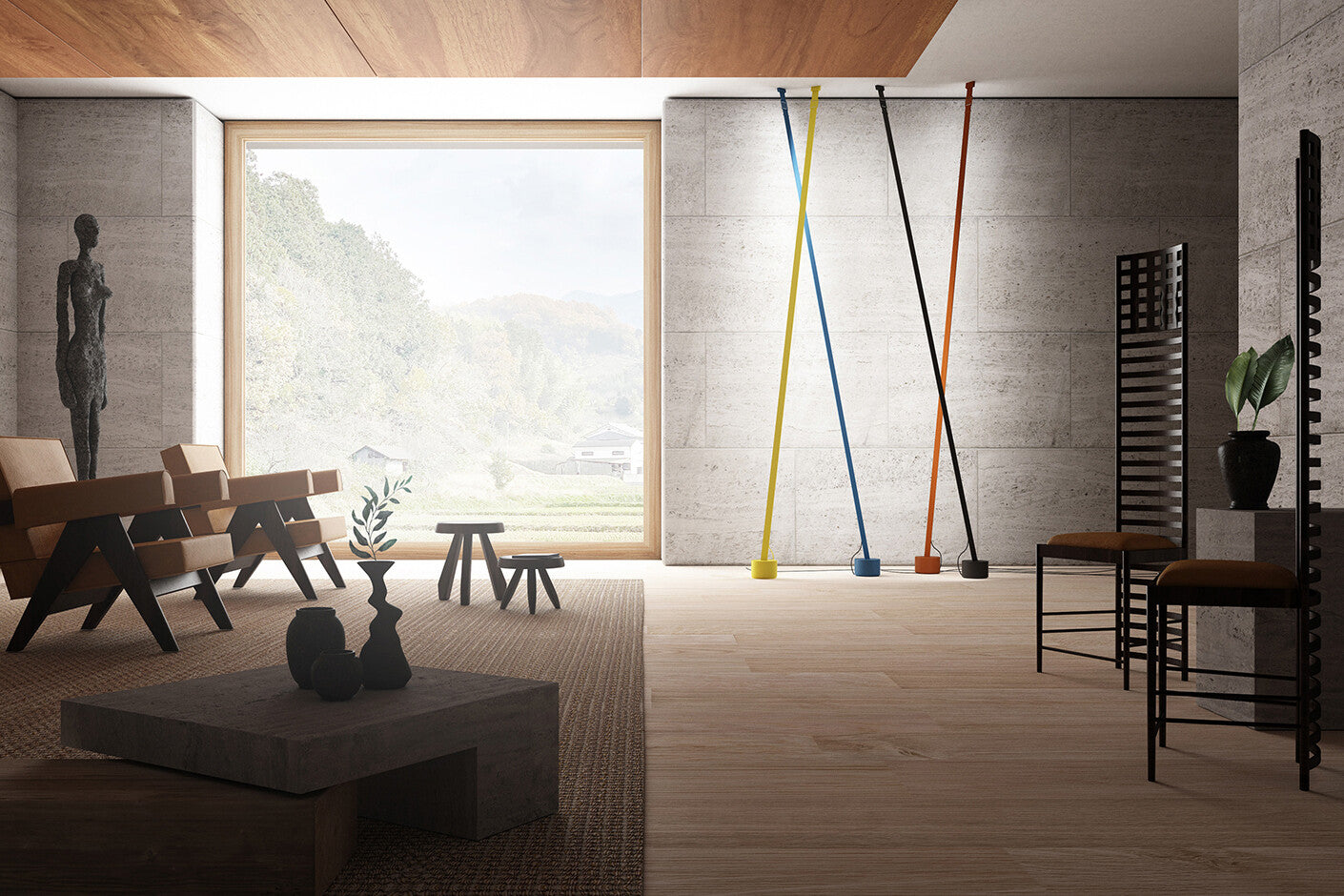 Elastica Arbitrary Floor Light, Floor Lamp, detail 47
