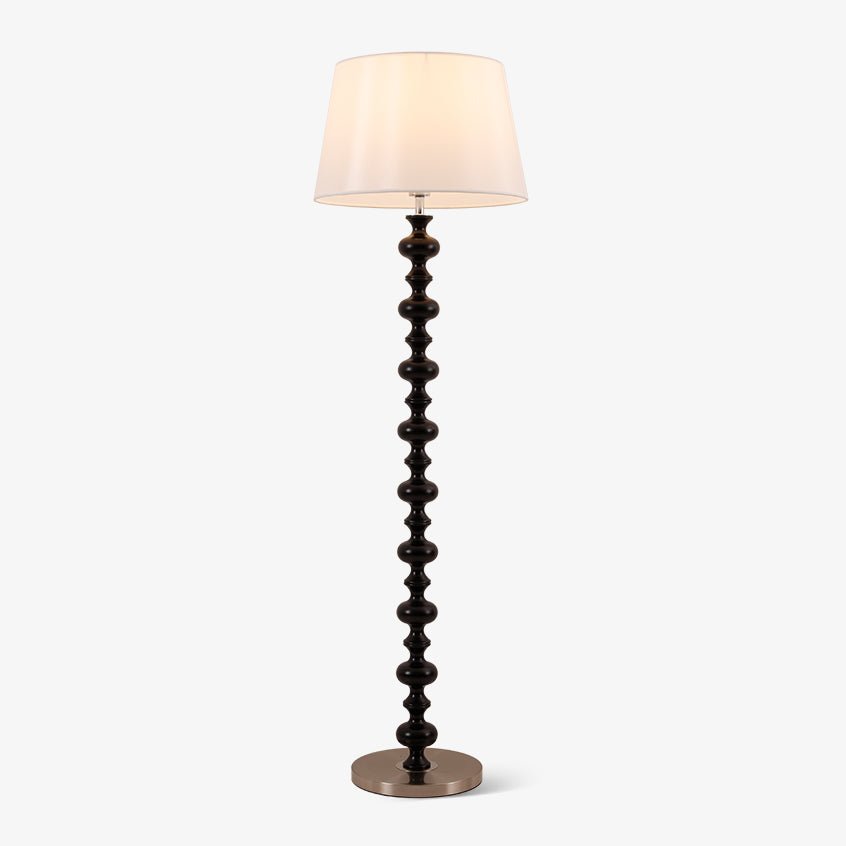 Eleanor Floor Light, Floor Lamp, Wood, Dia 45cm x H 150cm