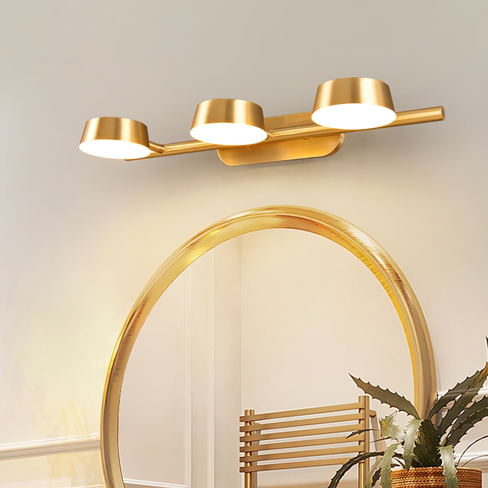 Eleanor Vanity Wall Fixture, Bathroom Vanity Light, detail 2
