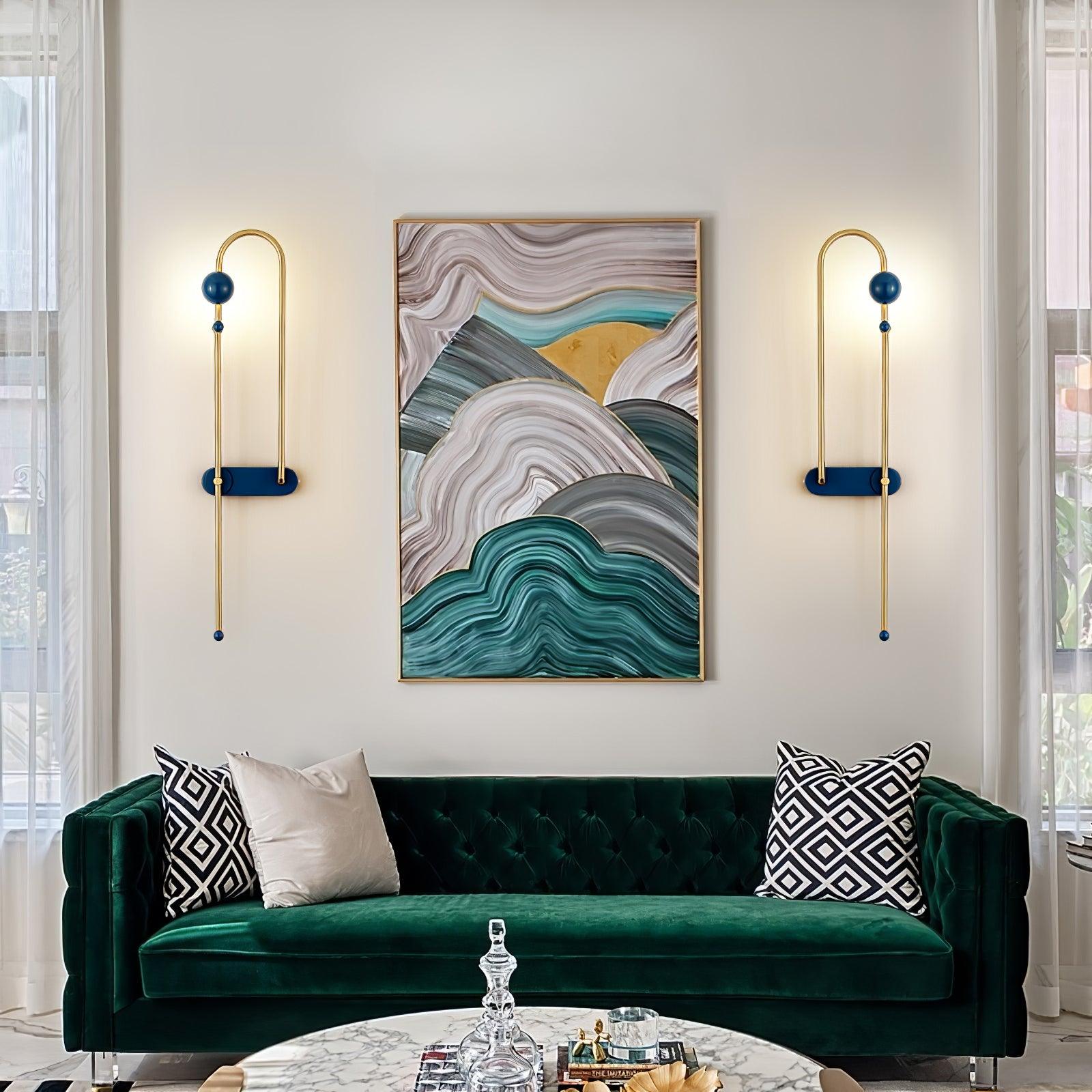 Electrical Circuit Wall Light, Hardwired Wall Sconce, detail 4